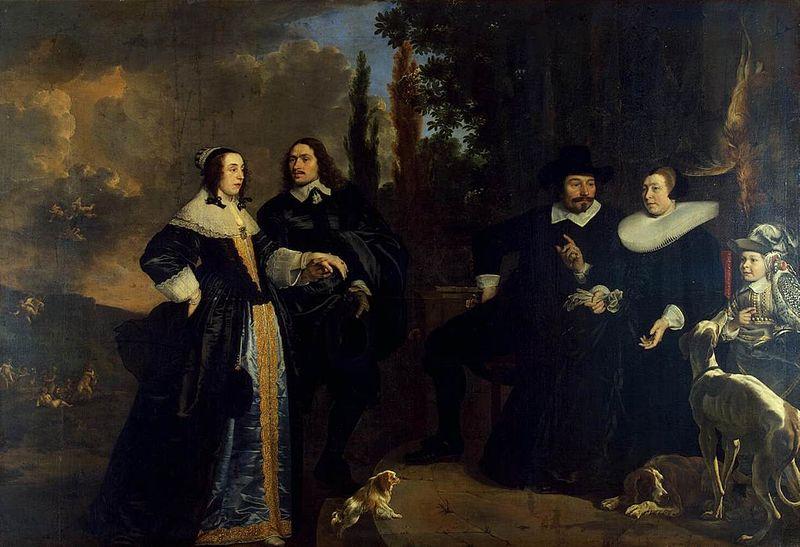 Bartholomeus van der Helst Portrait of a Family France oil painting art